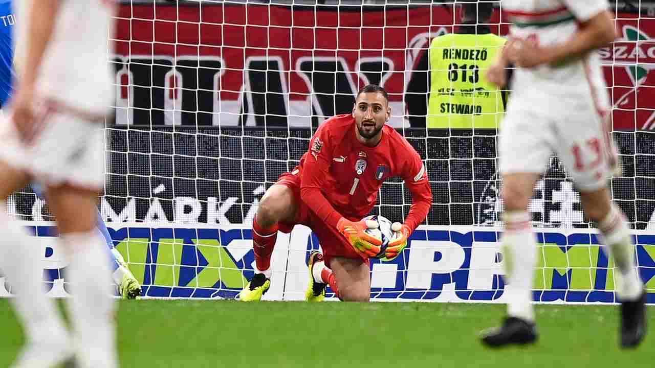 Donnarumma in porta