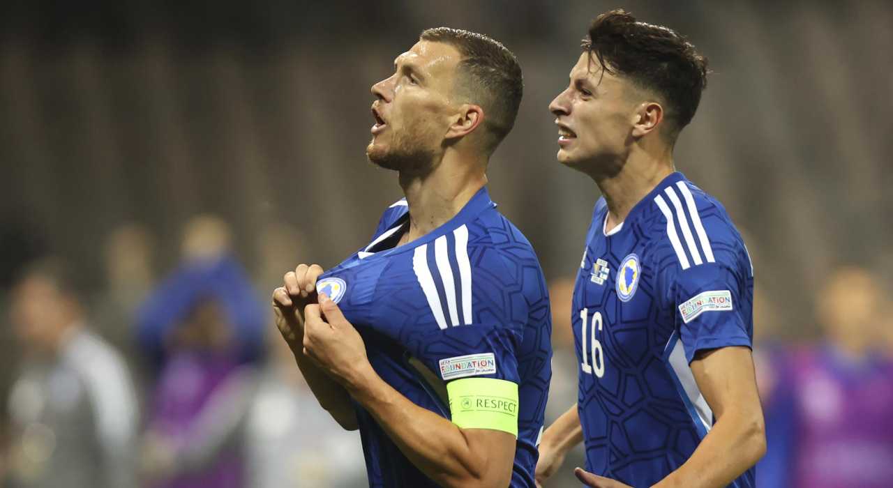 Edin Dzeko Bosnia Nazionali