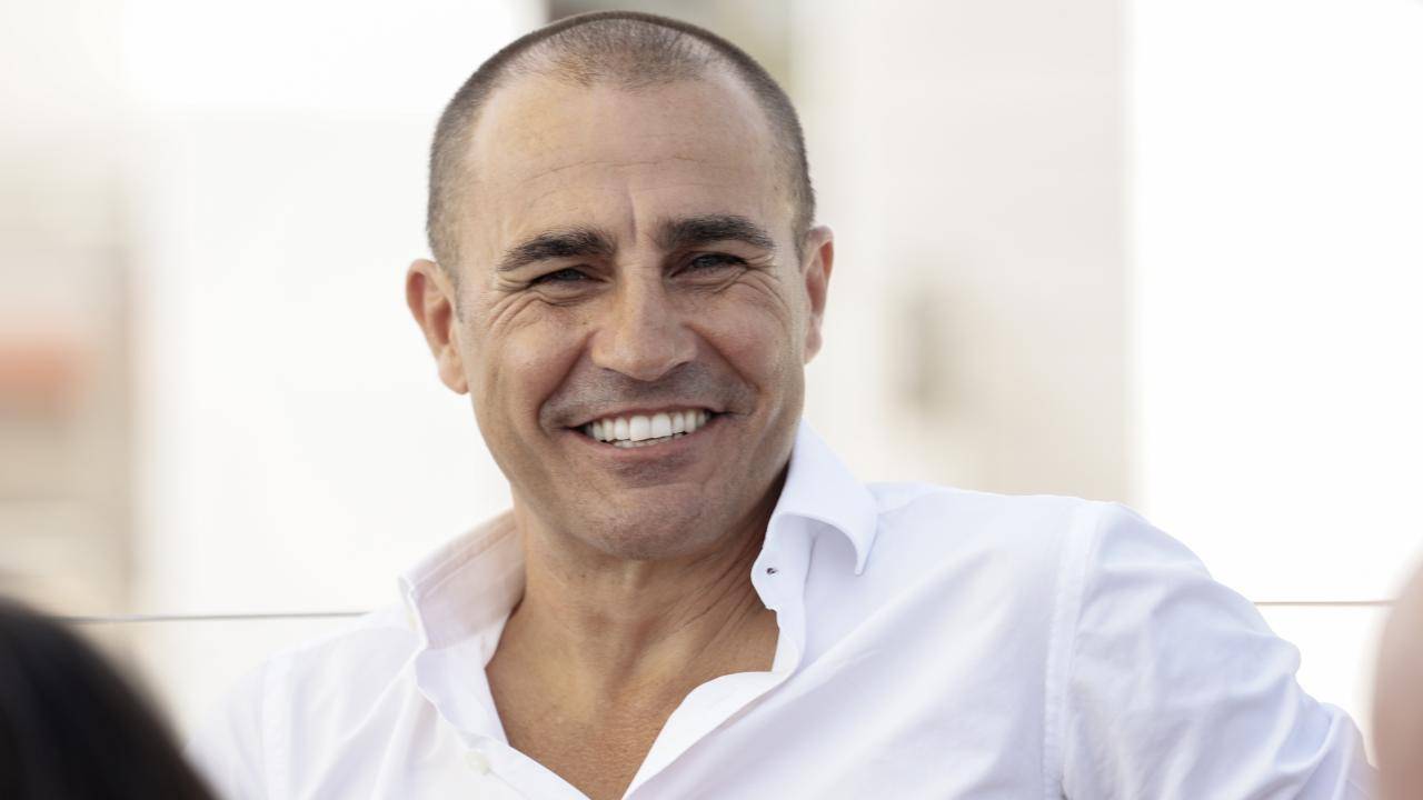 Fabio Cannavaro sorridente