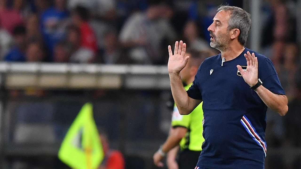 Giampaolo alza le mani Sampdoria