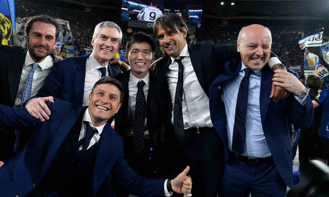 Inzaghi con la società 