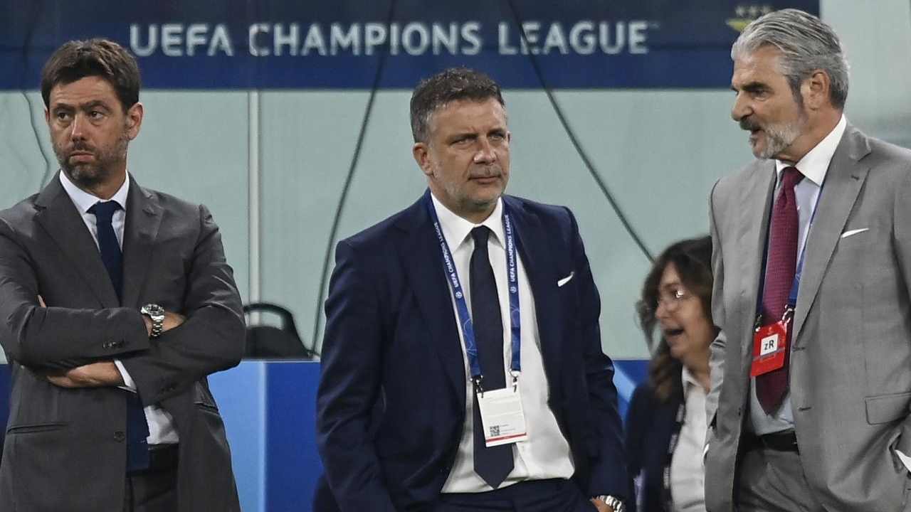 Agnelli, Arrivabene e Cherubini insieme Juventus