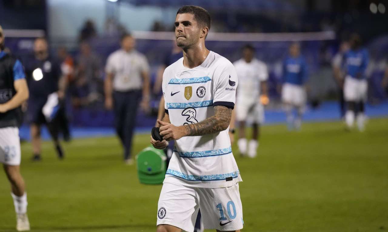 Pulisic in campo col Chelsea