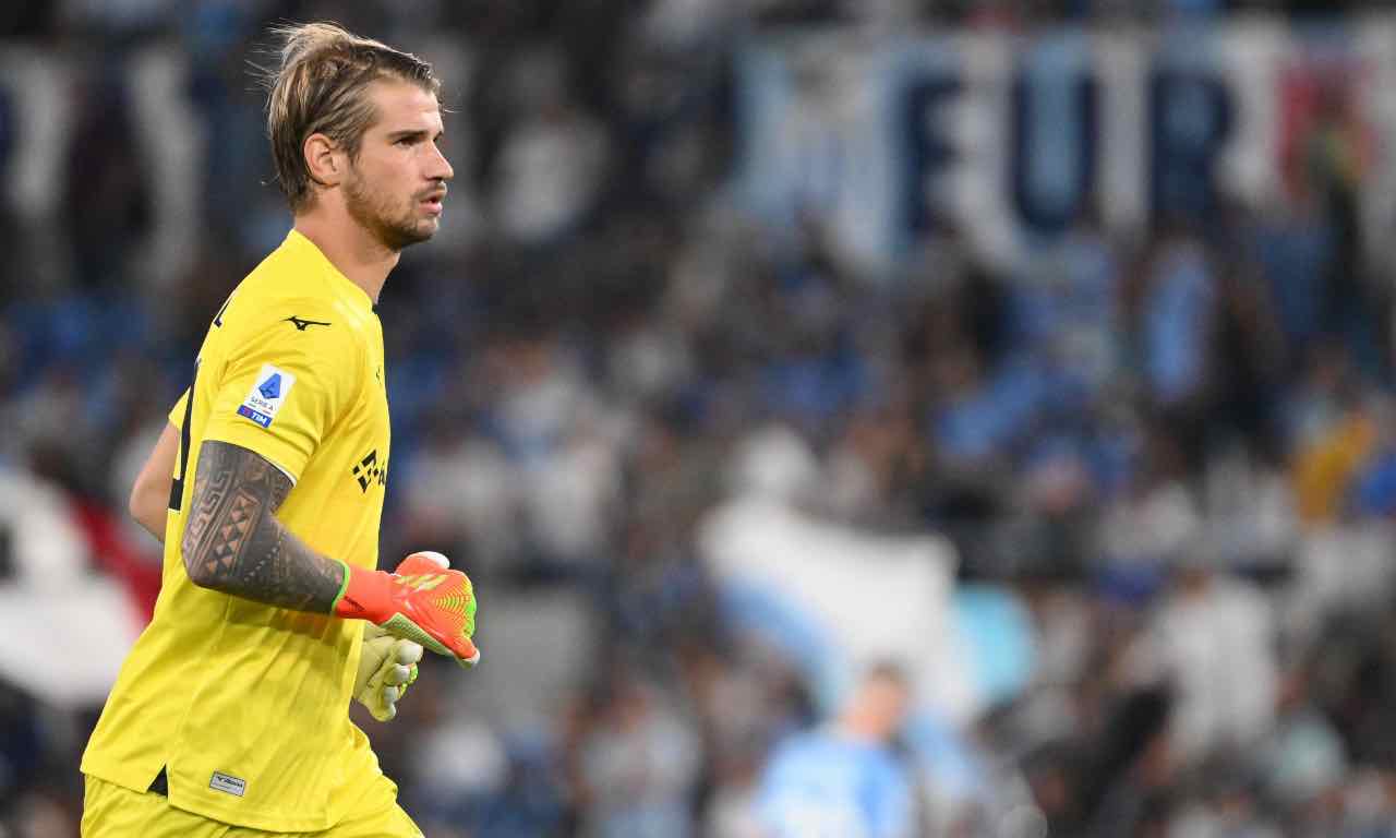 Provedel in campo con Lazio