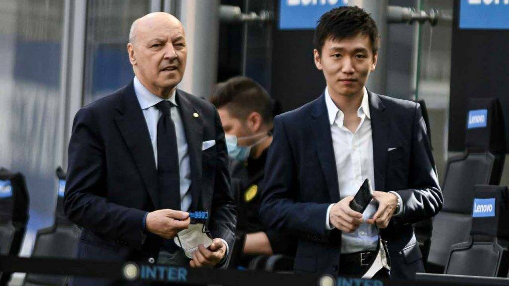 Marotta insieme a Zhang