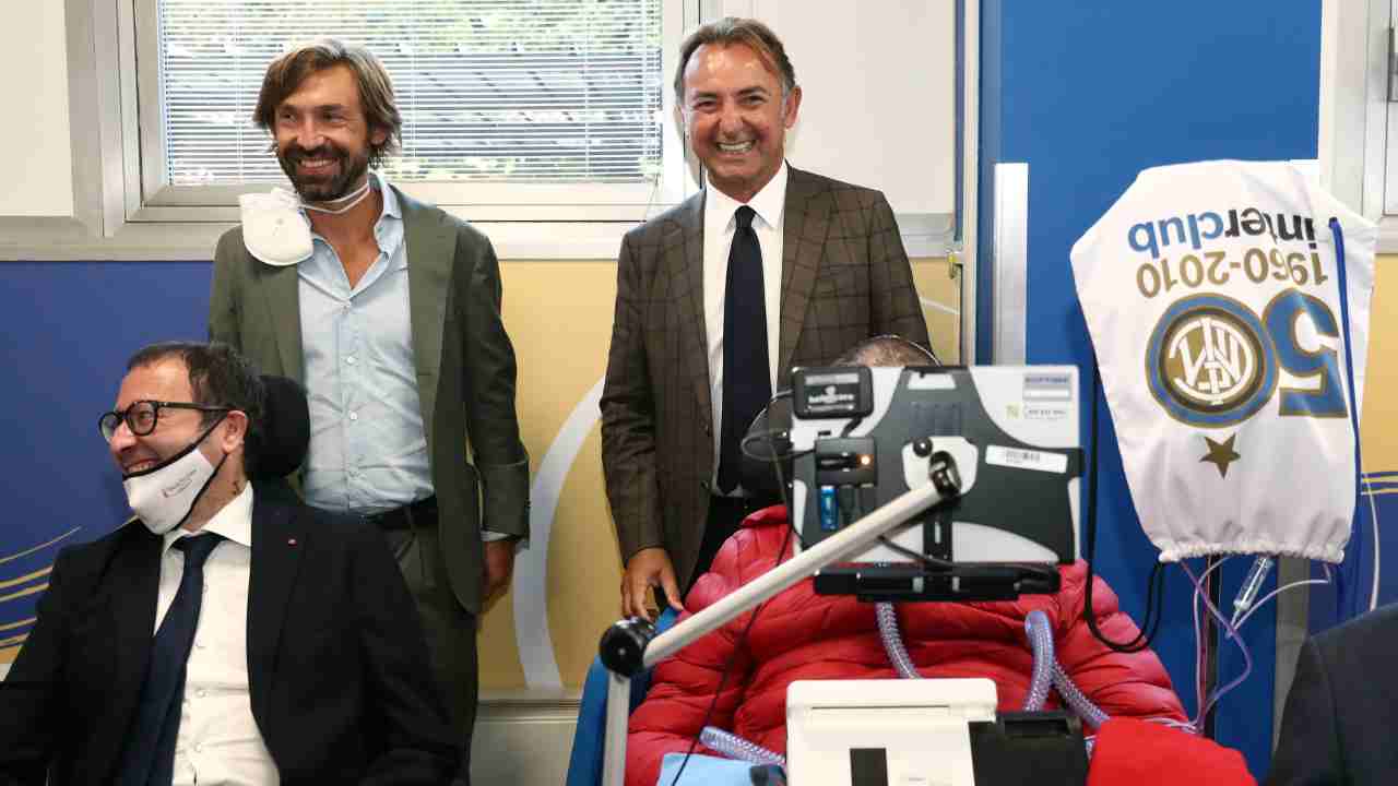 Massimo Mauro e Andrea Pirlo