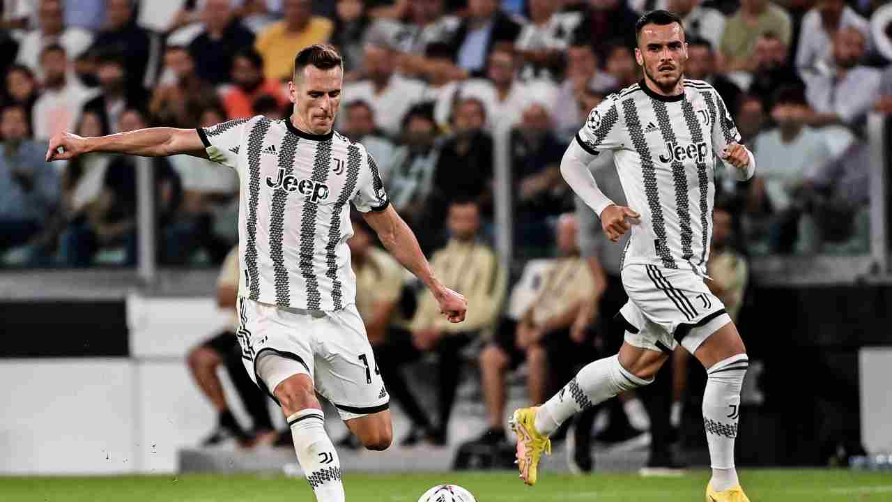 Milik e Kostic in campo Juventus