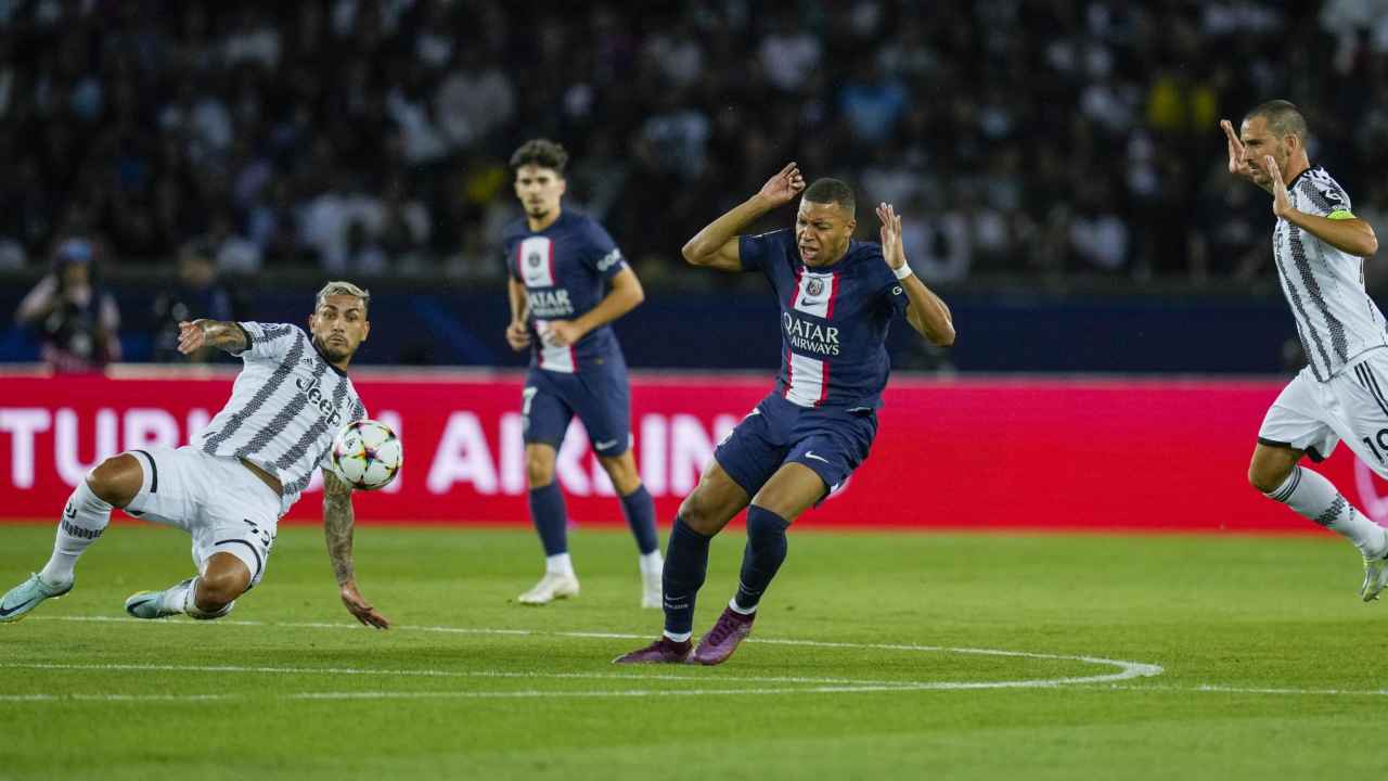 Mbappé in campo