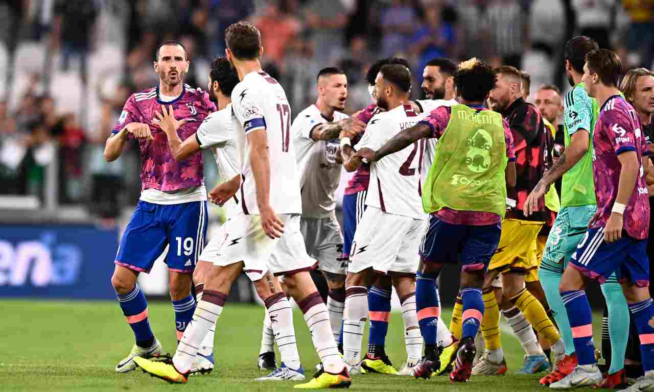 Rissa tra Juve e Salernitana