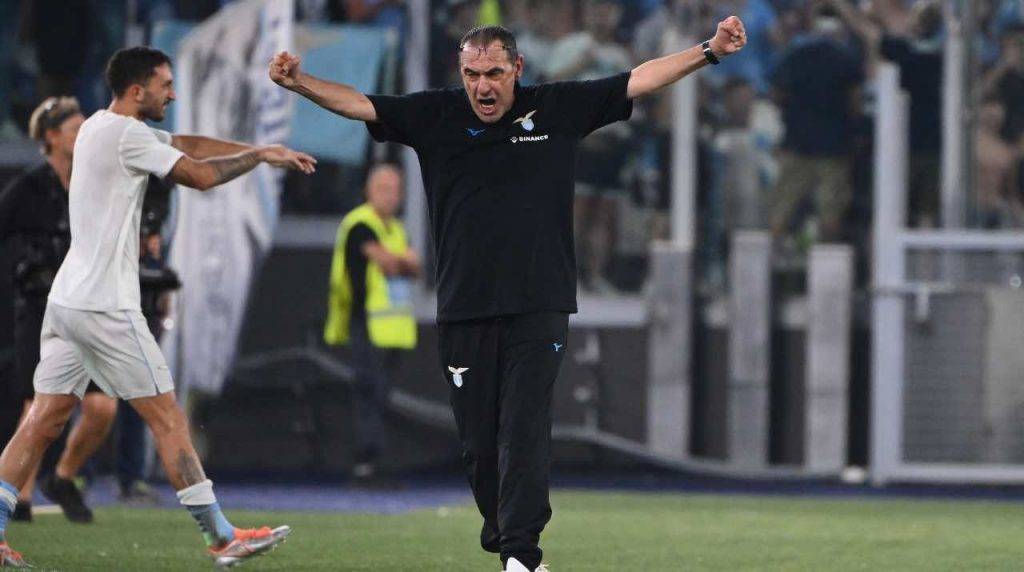 Lazio, Sarri esulta