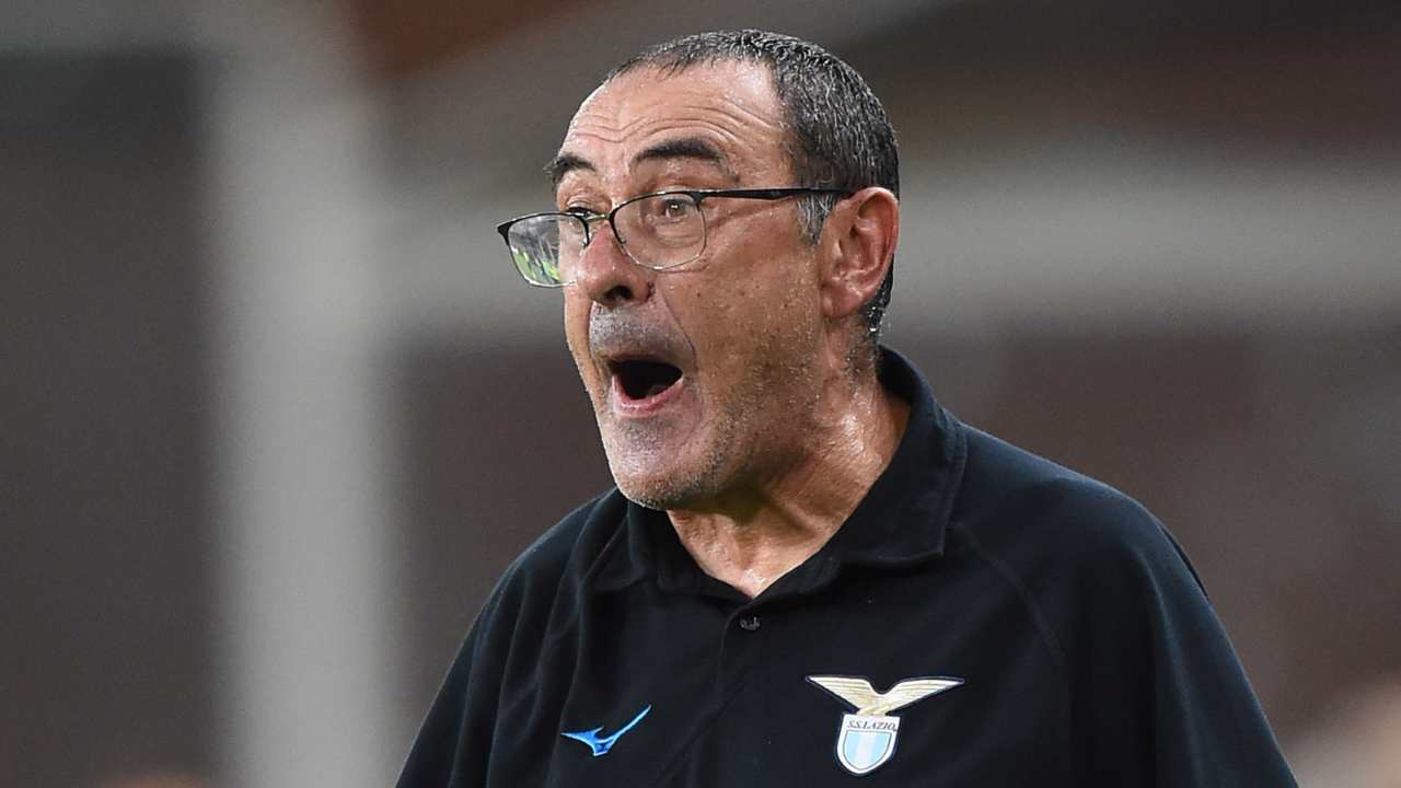 Sarri urla preoccupato Lazio