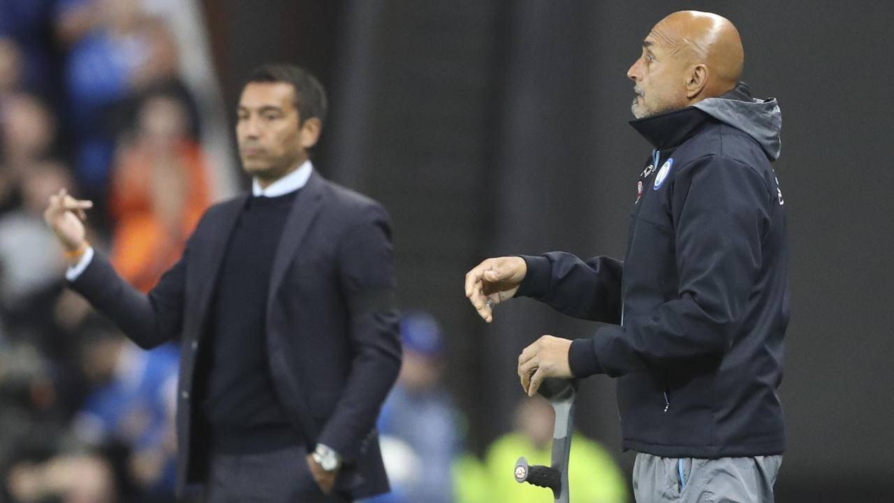 Spalletti in panchina