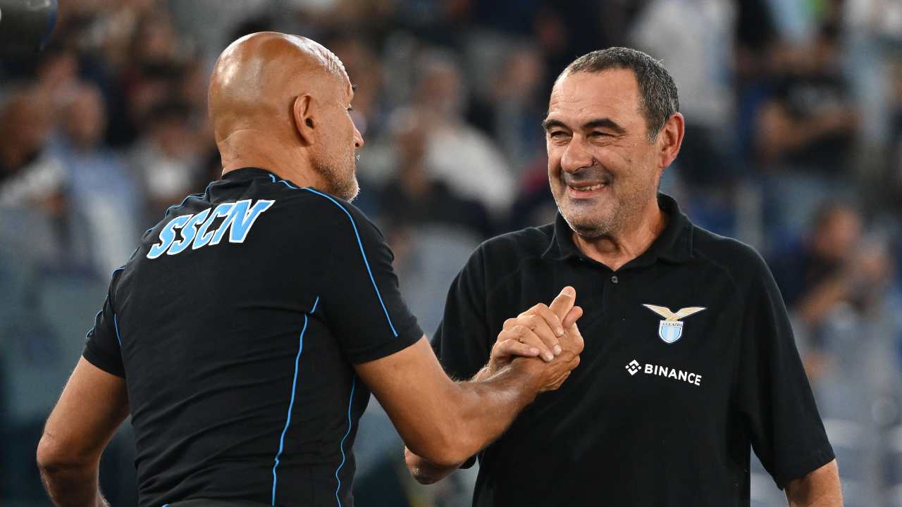 Sarri con Spalletti