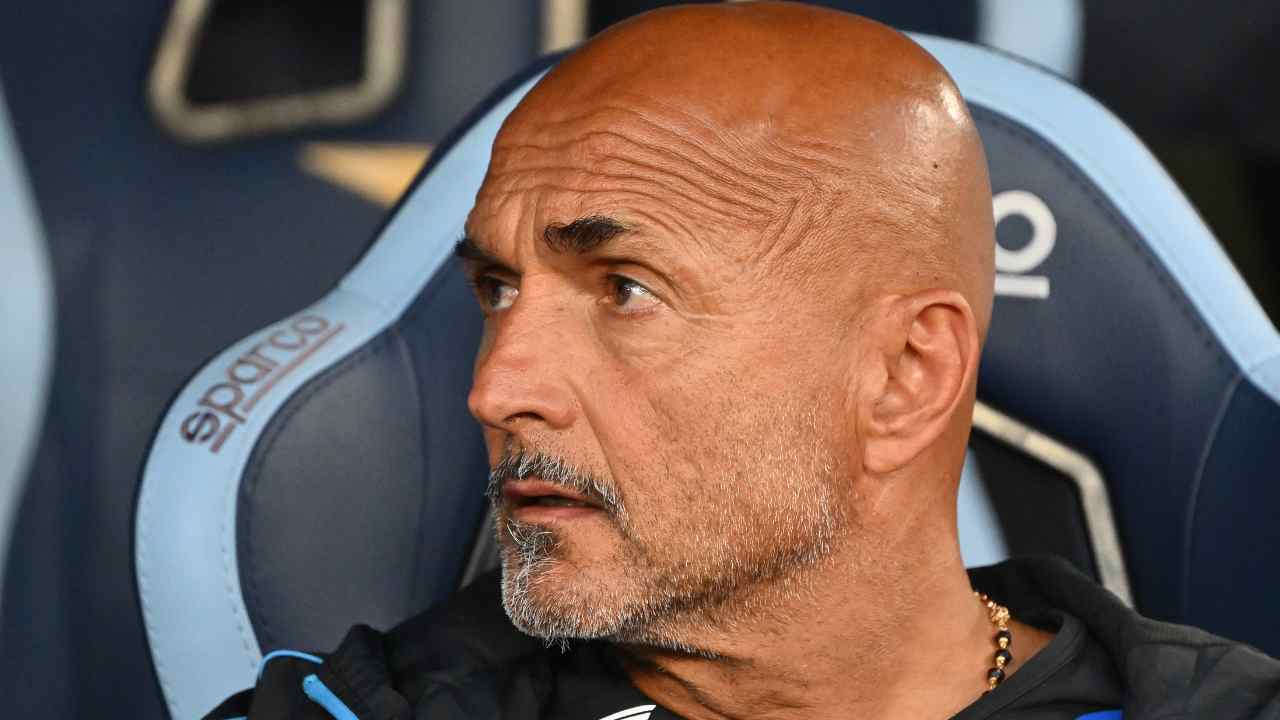 Spalletti in primo piano