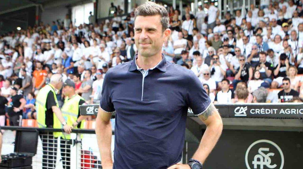 Thiago Motta in panchina