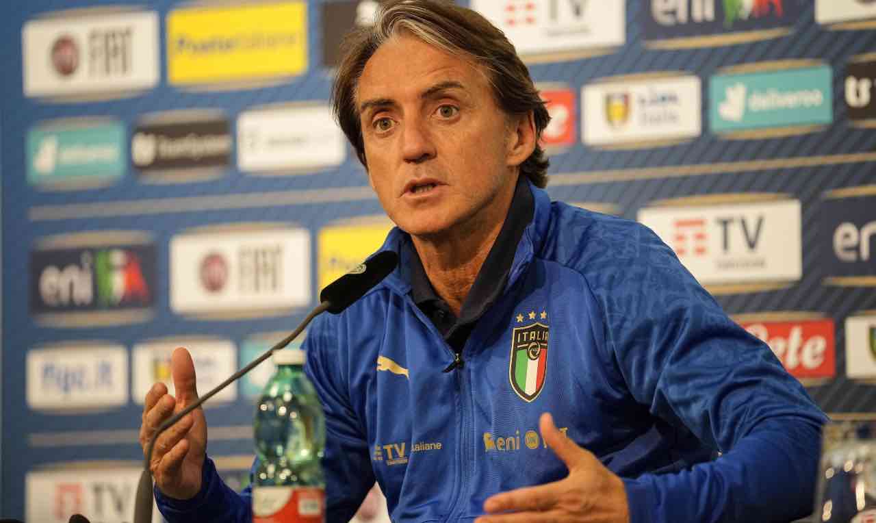Mancini parla in conferenza stampa