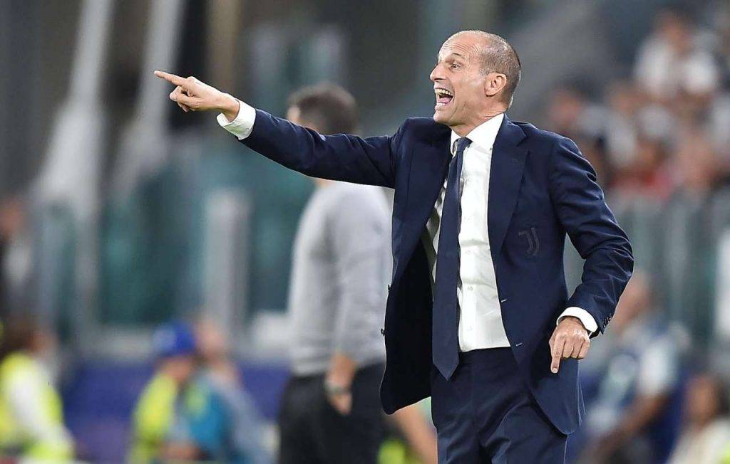 juventus allegri agitato indicazioni