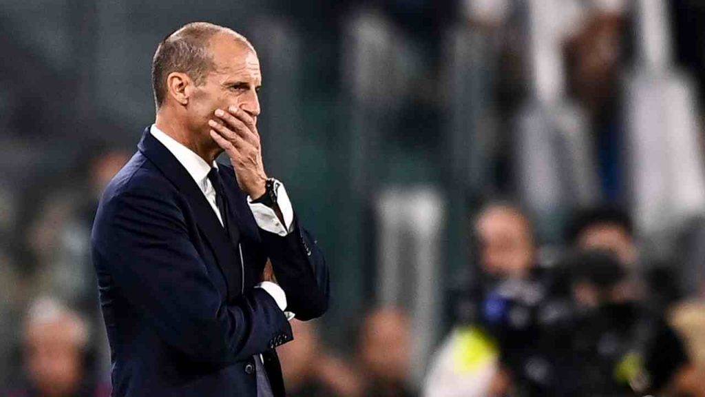 Allegri, tecnico della Juventus