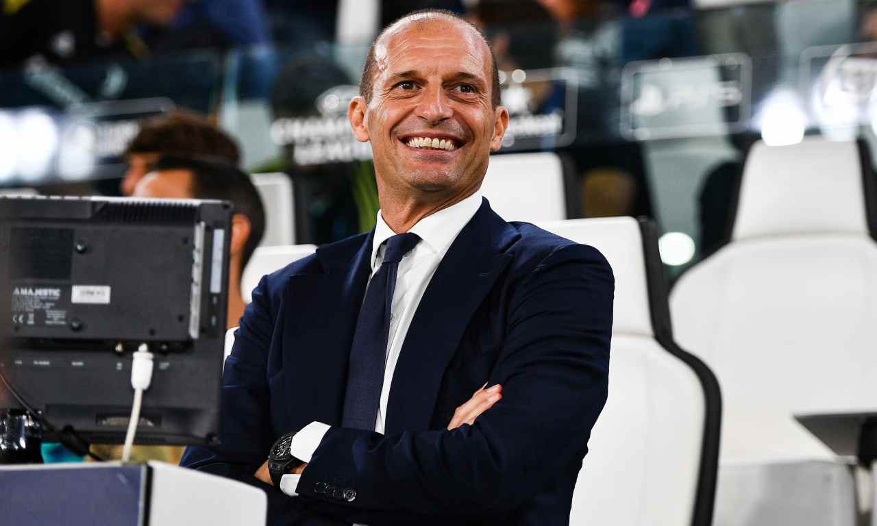 Juventus, Allegri sorride