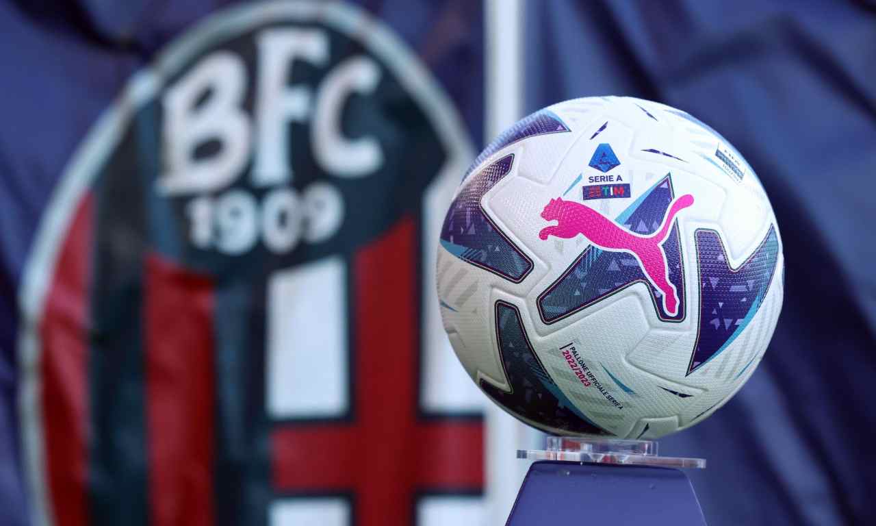 Bologna, il pallone della Serie A 