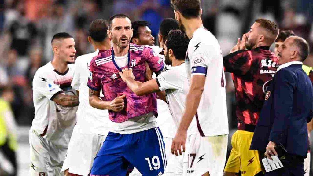 Bonucci in Juve-Salernitana