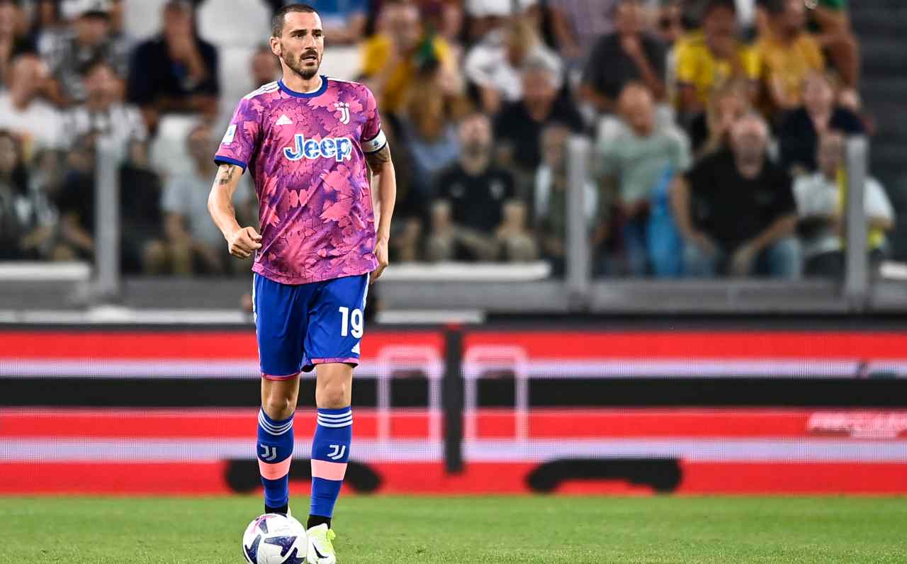 Bonucci porta palla 