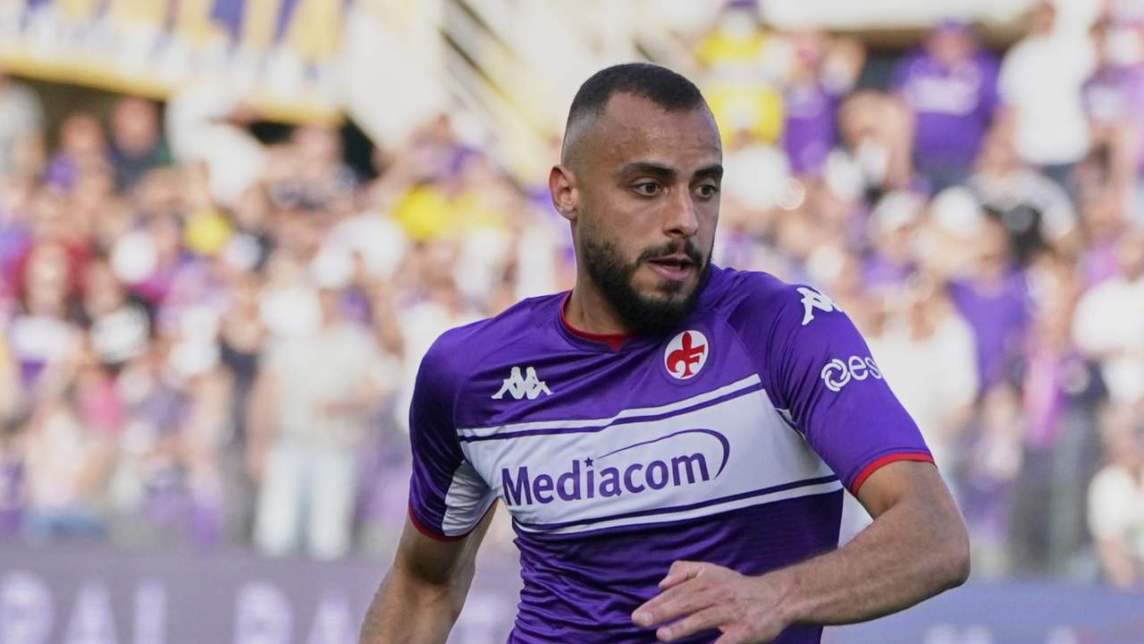 Cabral con la maglia della Fiorentina