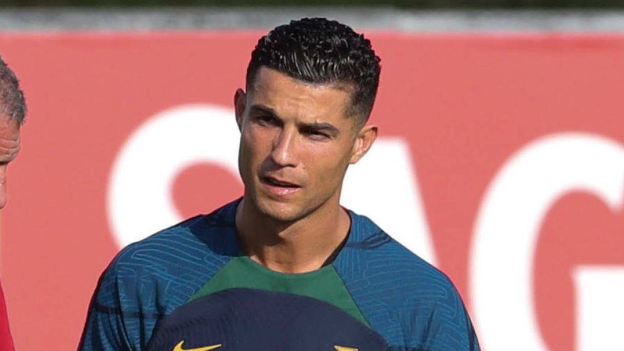 Cristiano Ronaldo concentrato Portogallo
