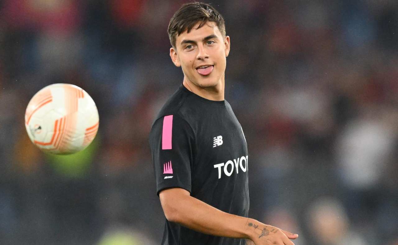 Dybala in azione con la Roma