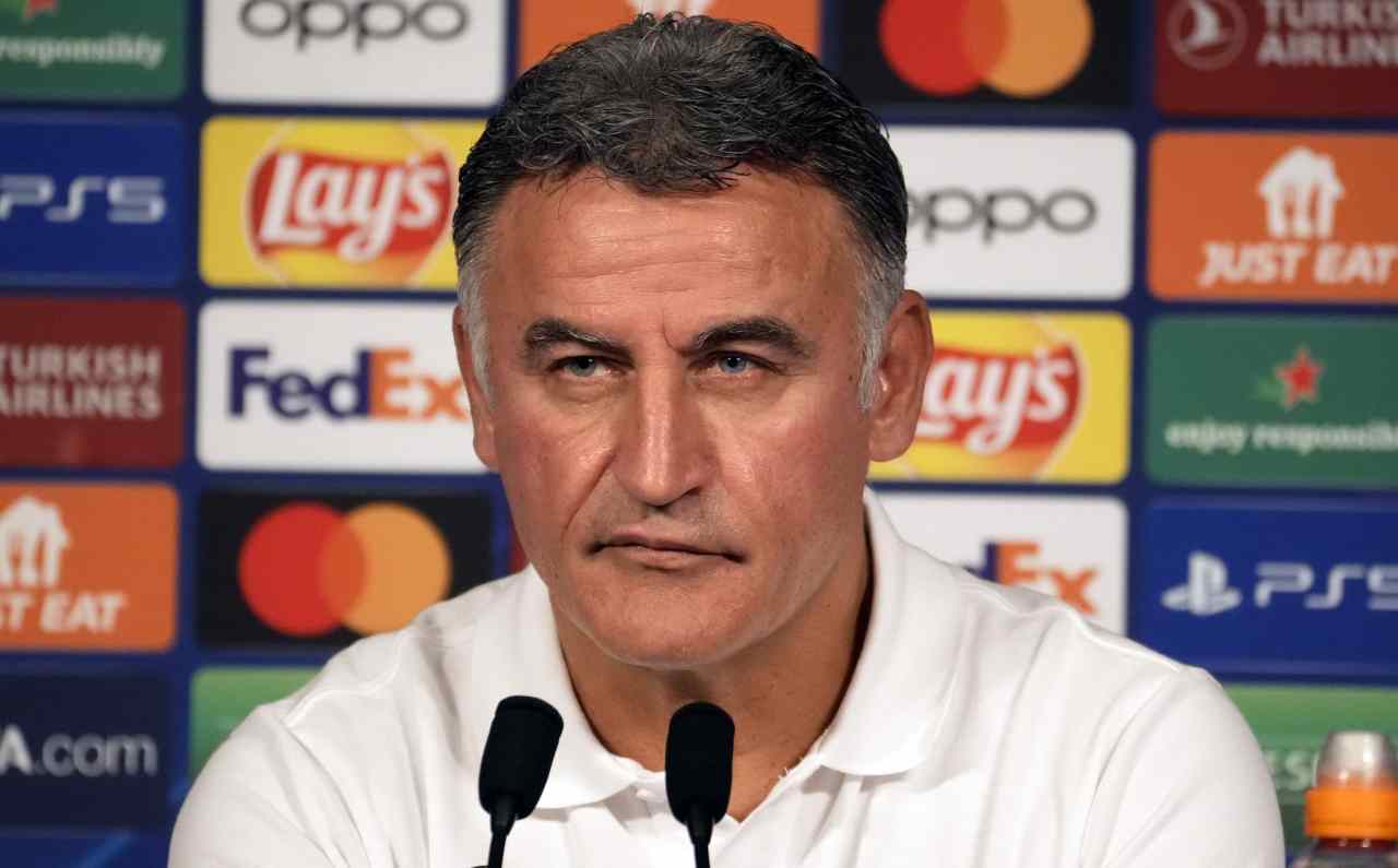 PSG, Galtier in conferenza stampa