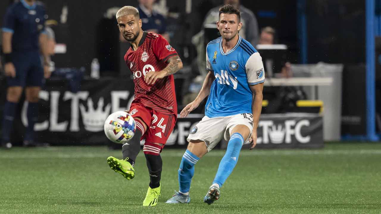 Lorenzo Insigne in campo