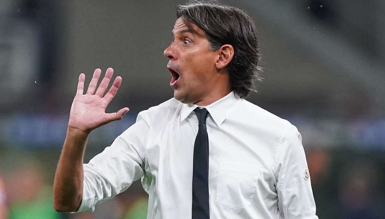 Inzaghi arrabbiato 