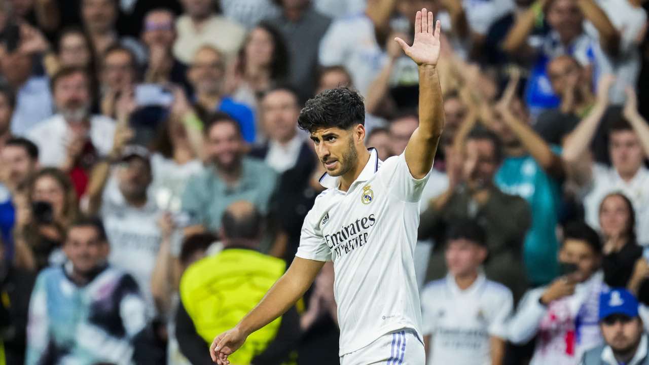 Marco Asensio in campo