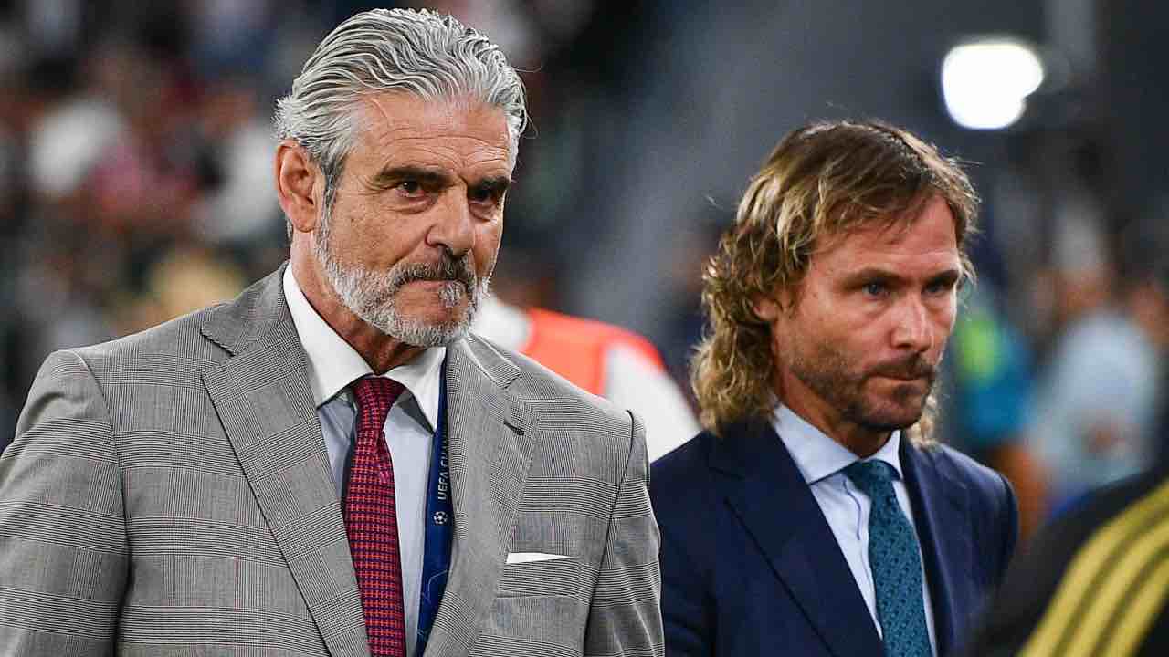 Pavel Nedved e Maurizio Arrivabene