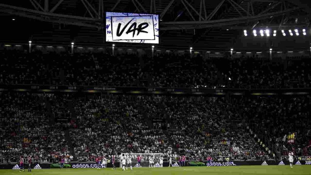 Il Var allo Juventus Stadium