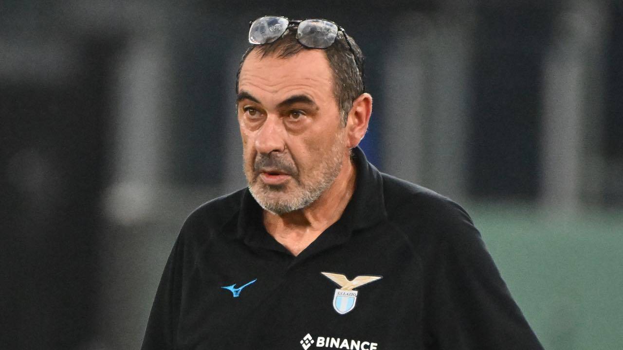 Maurizio Sarri pensieroso