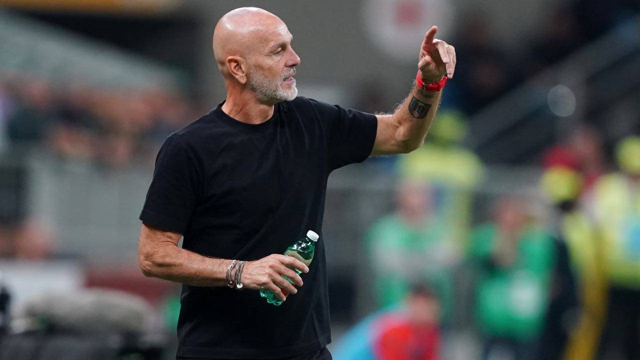 Stefano Pioli pensieroso