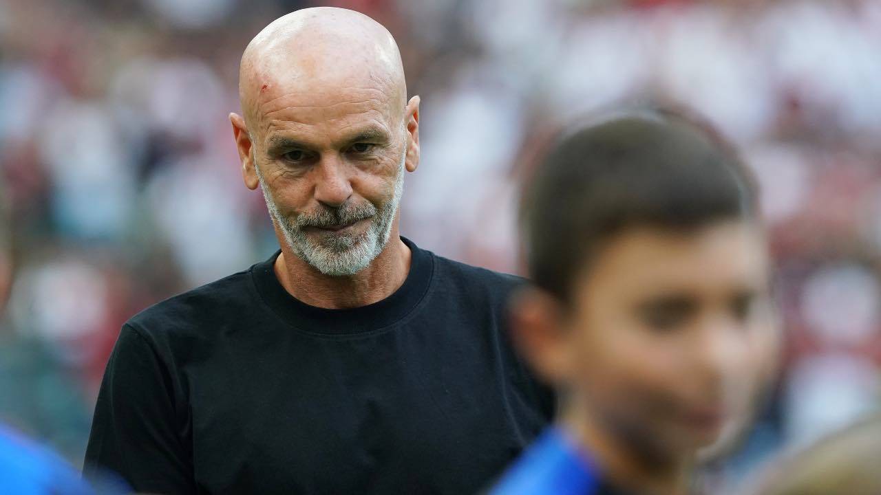 Stefano Pioli pensieroso