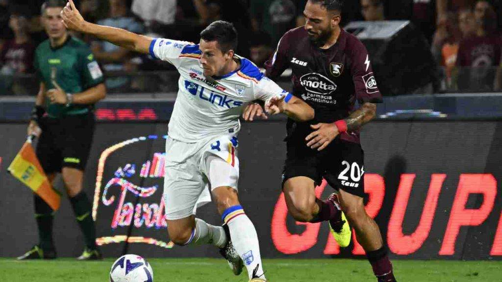 Azione di Salernitana-Lecce