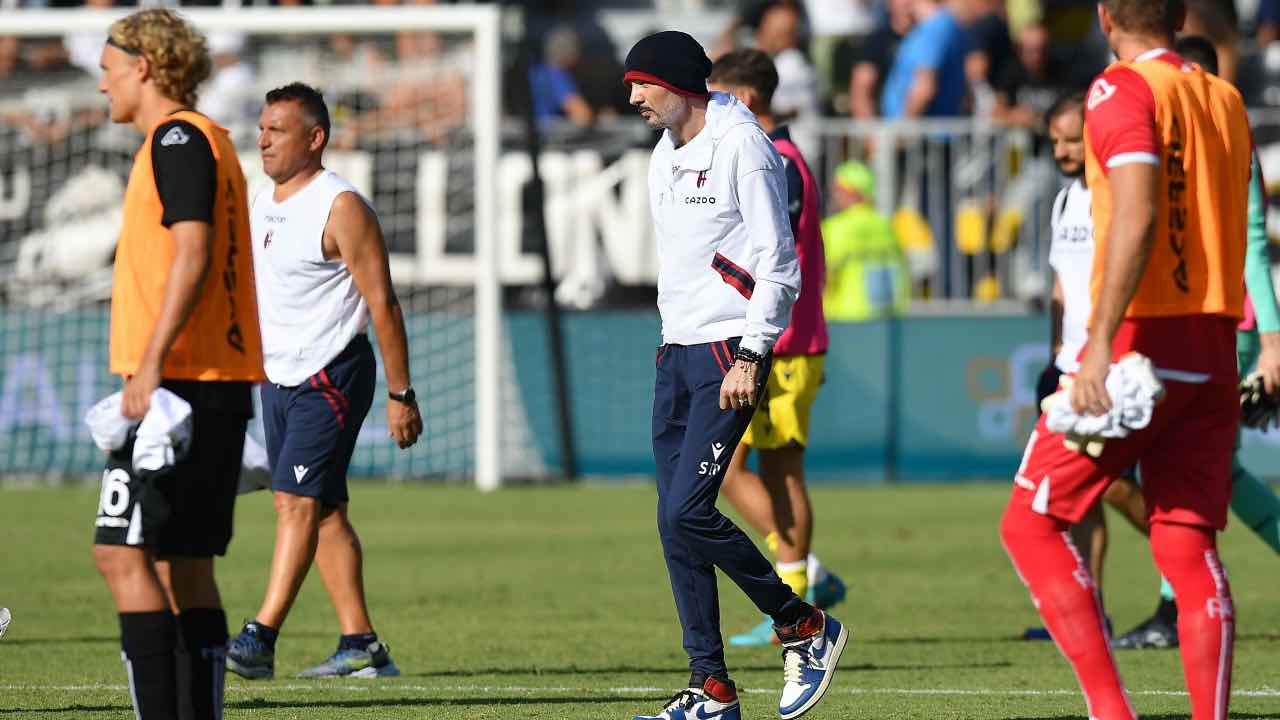 Sinisa Mihajlovic in campo