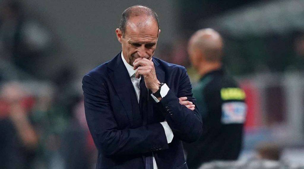 Juventus, Allegri nervoso