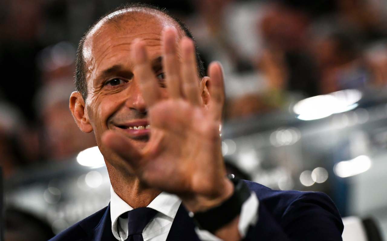 Allegri sorride 