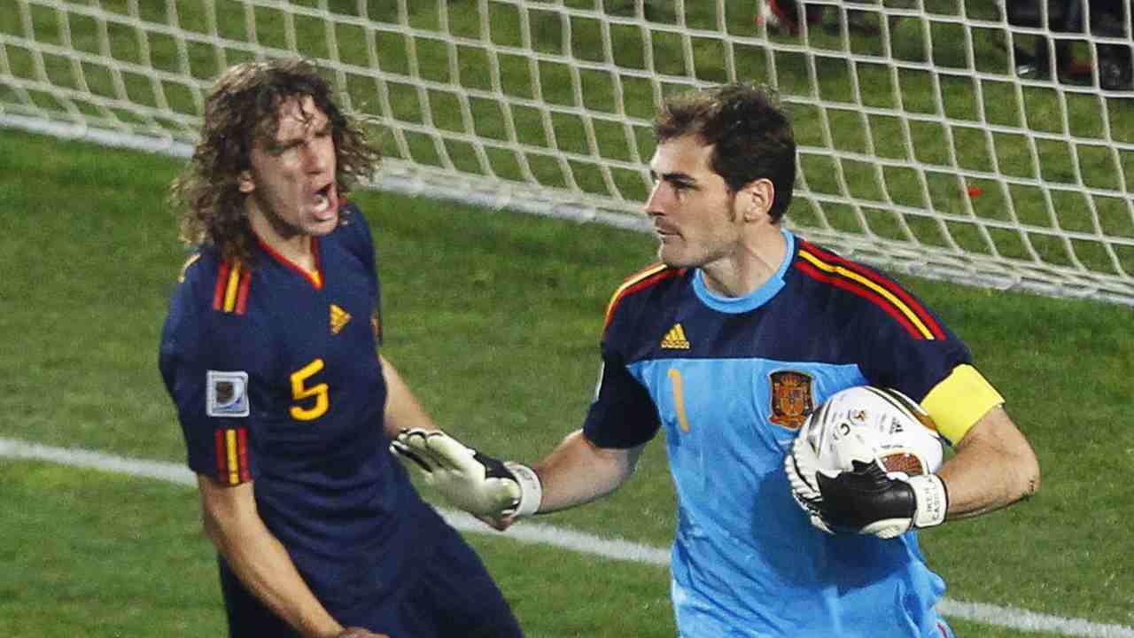 Casillas e Puyol insieme in campo