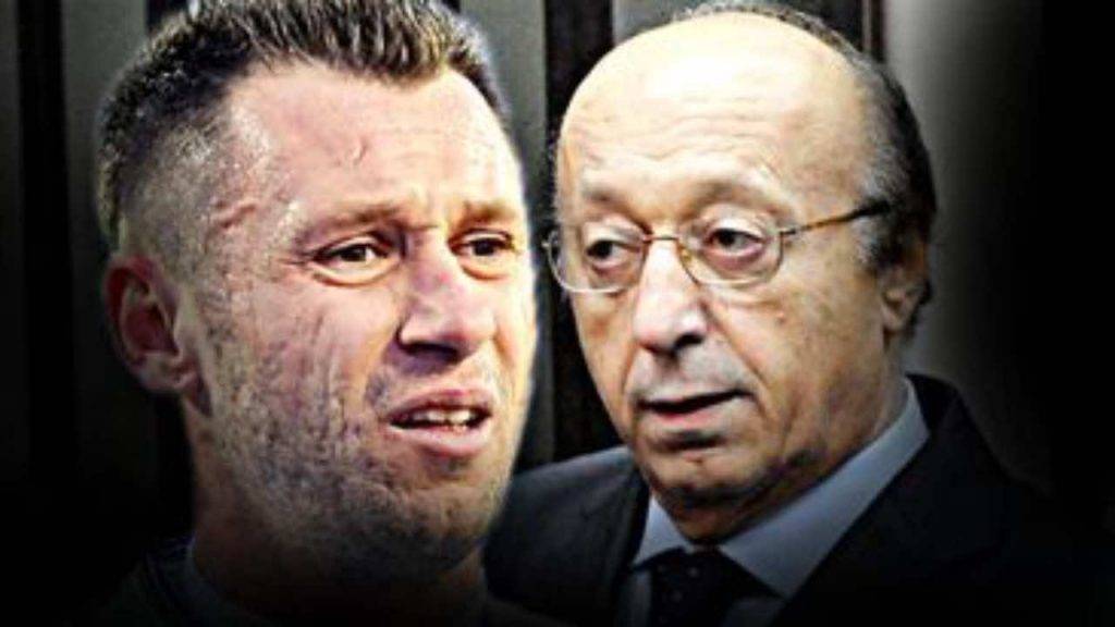 Cassano contro Moggi