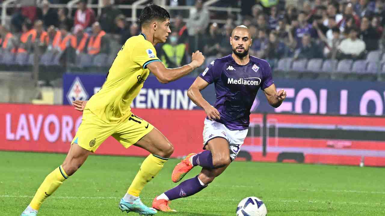 Correa in campo Inter