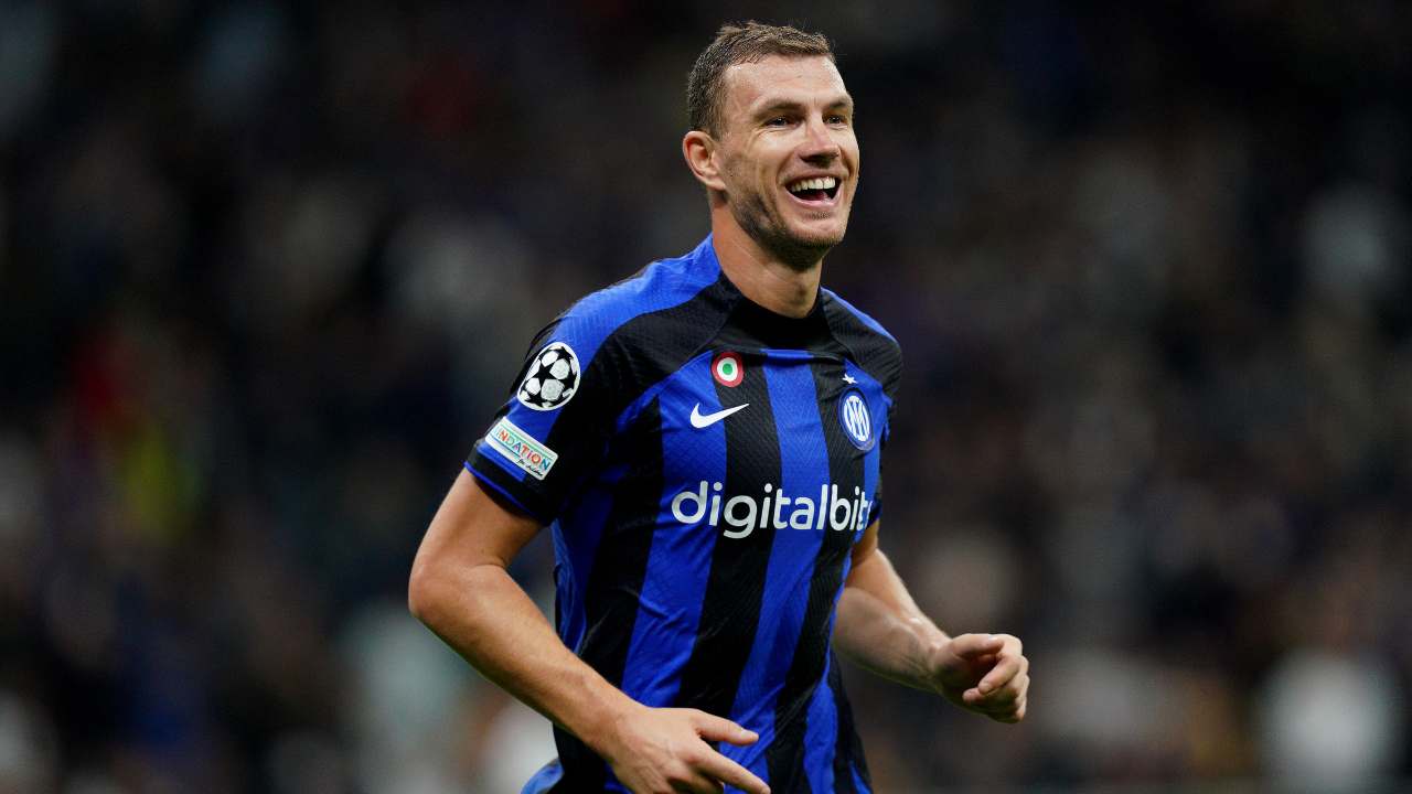 Dzeko sorride felice Inter