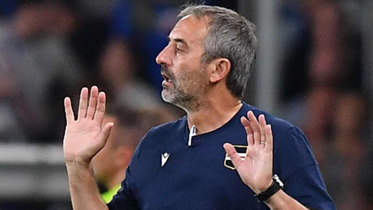 Giampaolo alza le mani Sampdoria