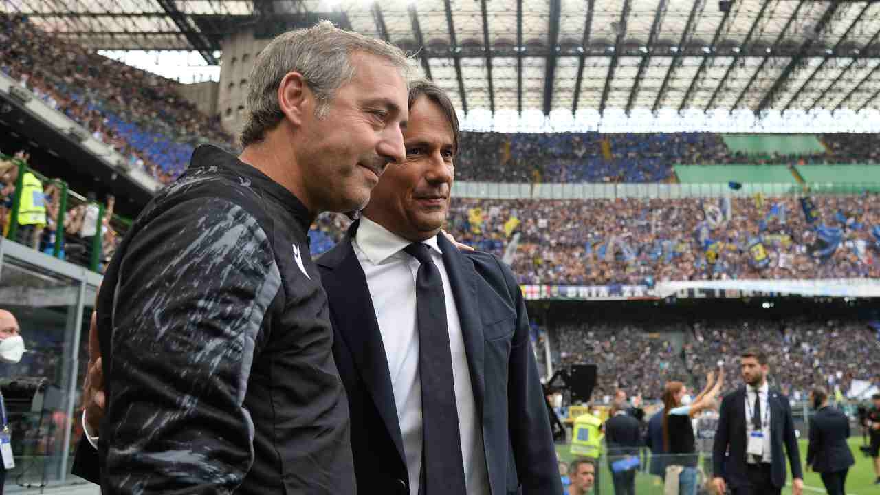 Giampaolo e Inzaghi sorridono