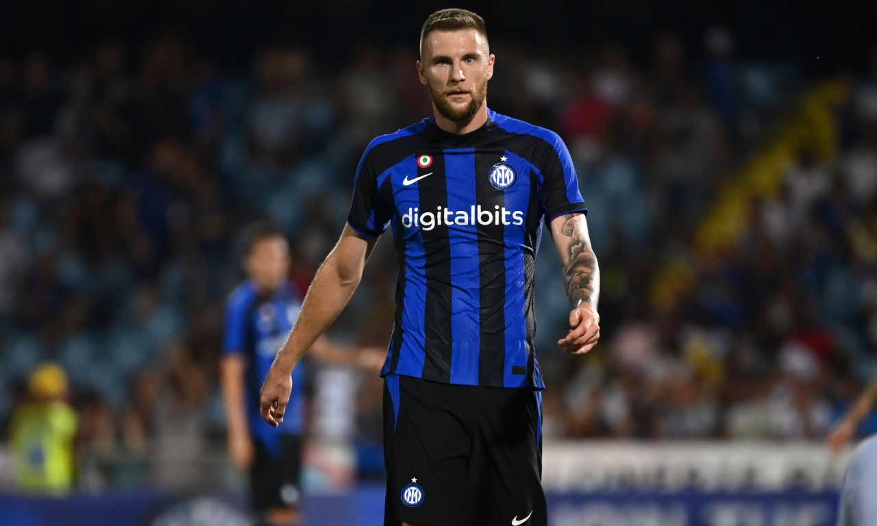 Skriniar in campo