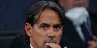 Inzaghi preoccupato perché dovrà rinunciare a un calciatore contro il Sassuolo